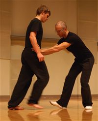 Jonathan Teaching a Movement Class