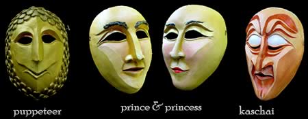 Custom Theater Masks - The Firebird