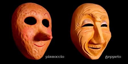 Custom Theater Masks - Pinnochio