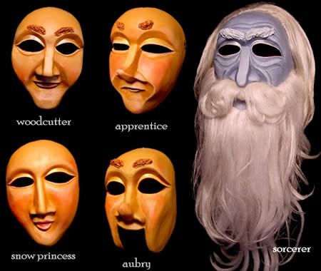 Custom Theater Masks for The Sorcerer's Apprentice