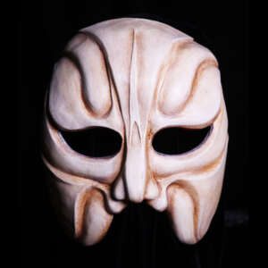greek theater mask chorus 4 design by jonathan kipp becker