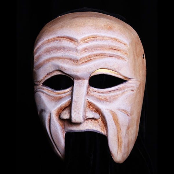 greek theater mask creon from medea design by jonathan kipp becker