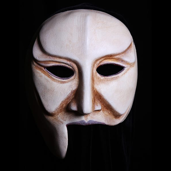 greek theatre mask antigone design by jonathan kipp becker