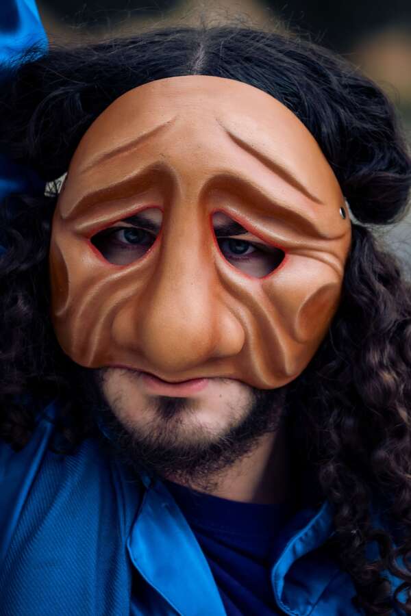 Comprensivo Pantelone commedia dell_arte mask design by jonathan kipp becker
