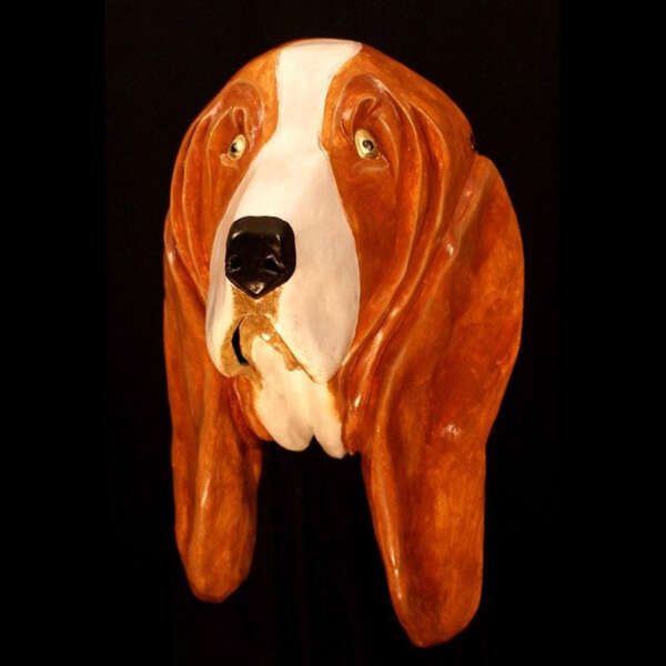 basset hound mask design by jonathan kipp becker
