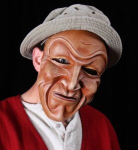 Full Face Character Mask, Series 3, Number 3, Modeled