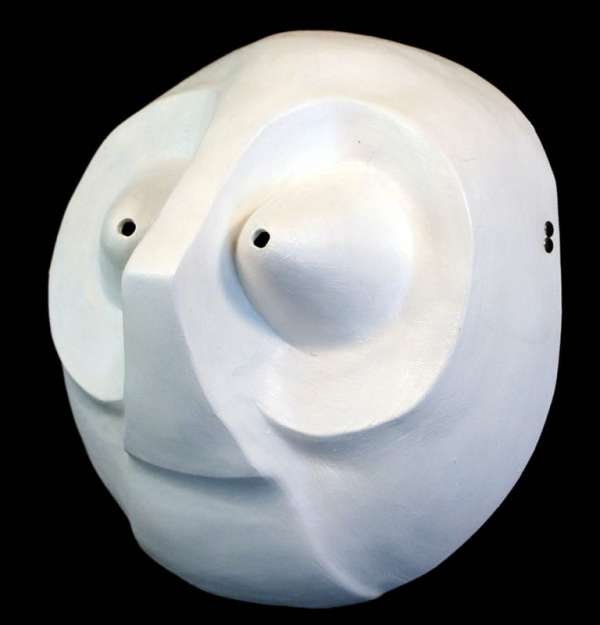 Larval Mask 1 design by jonathan kipp becker