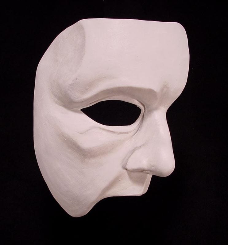 Blaast op sneeuwman Downtown Phantom of the Opera Mask | Shop | Custom Cosplay Masks