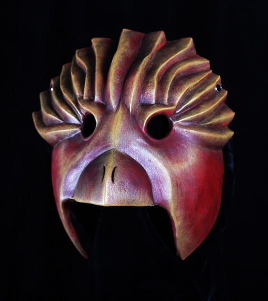 bird half mask