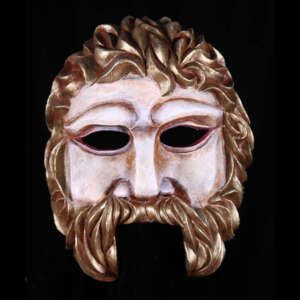 Odysseus Greek Theatre Mask design by jonathan kipp becker