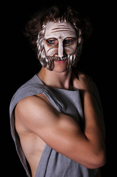 Agamemnon greek theatre mask from hecuba design by jonathan kipp becker 1