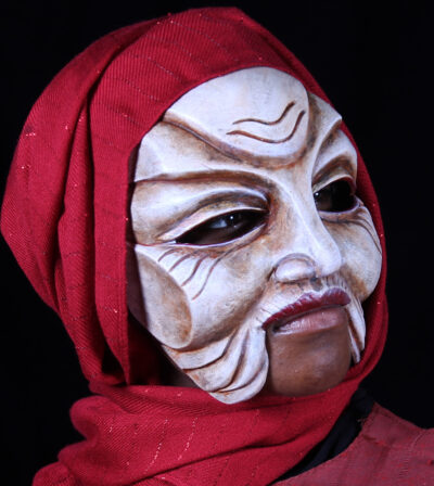 Hecuba greek theatre mask design by jonathan kipp becker