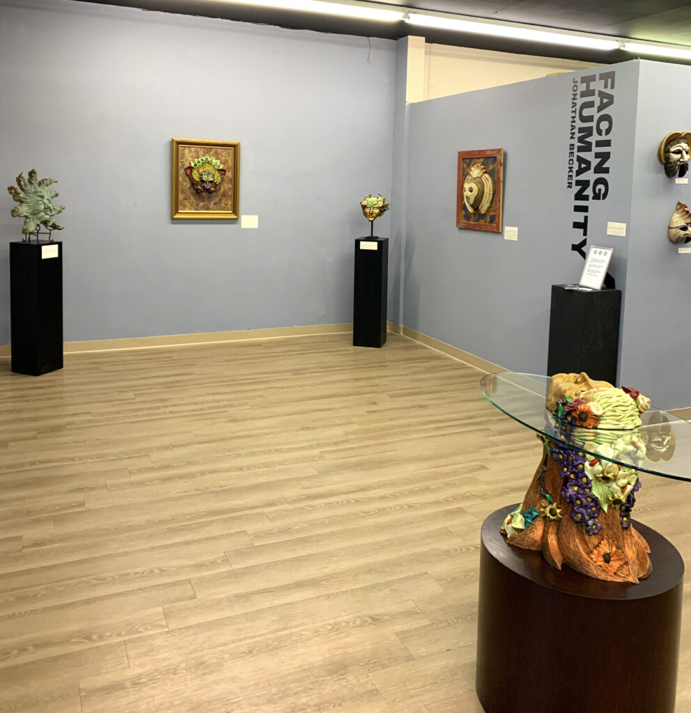 jonathan kipp becker Gallery show at Vital arts in canton ohio facing humanity